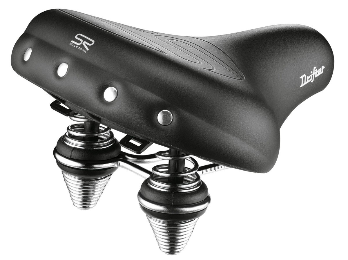 Selle Royal zadel premium drifter strengtex relaxe Zwart