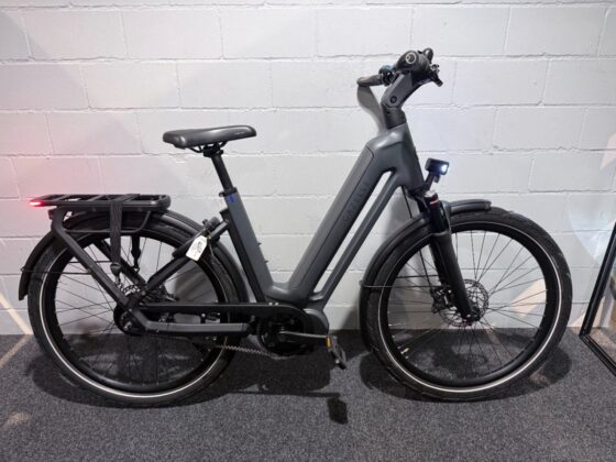 Gazelle Eclipse C380 demo Anthracite Grey Mat Dames 2025