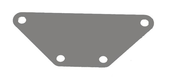 Gazelle ACHTERLICHT VERLOOPPLAAT UNIV GRY Grijs