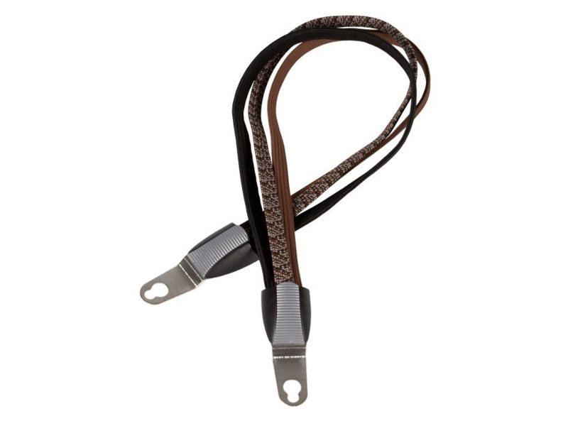 Cordo binder trio bruin--zilver met afneemba Zwart