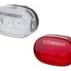 Cordo led lampset 3-led Zwart