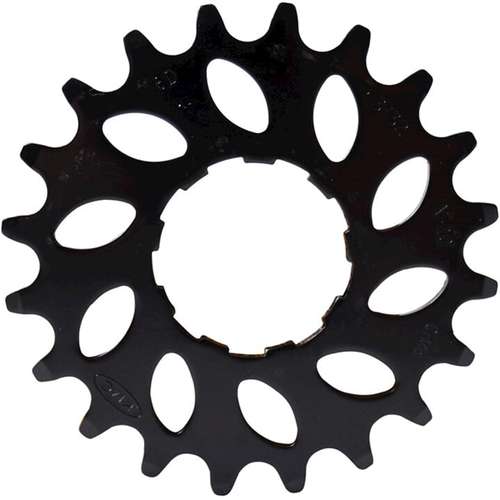 Kmc tandwiel enviolo 19t chromoly 1/8" Zwart