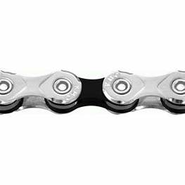 Kmc ketting 10-speed x10 114 links/zwart Zilver