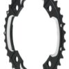 Sram kettingwiel blad 36t steek 104 2x10 geen pin Zwart