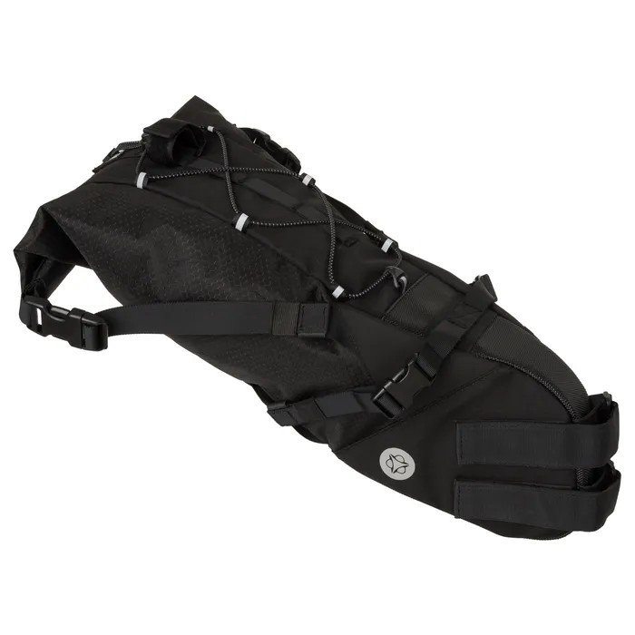 Agu seat-pack venture reflectie mist Zwart