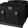 Fastrider Fr canvas 65l dubbele fietstas basics Zwart
