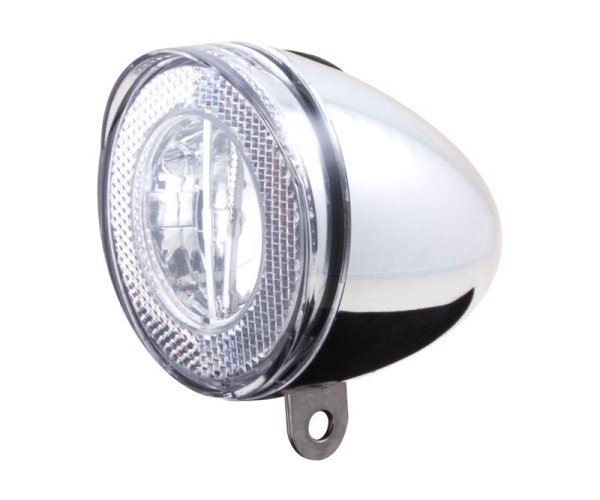 Cordo led koplamp swingo chroom incl. batterij Wit