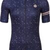 Agu shirt km mini flower dm deep blue Blauw