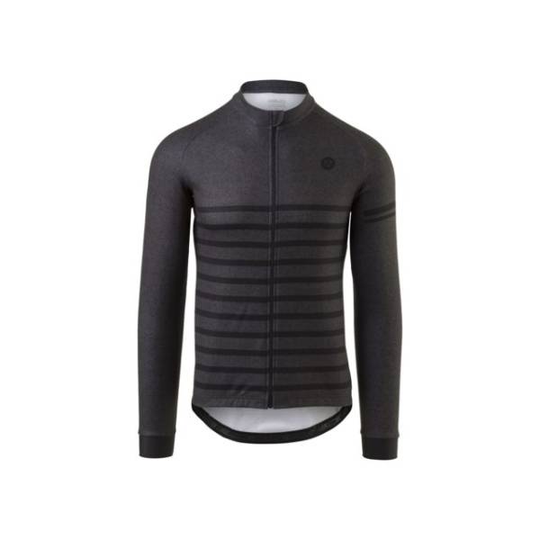 Agu shirt lm melange iron grey Grijs