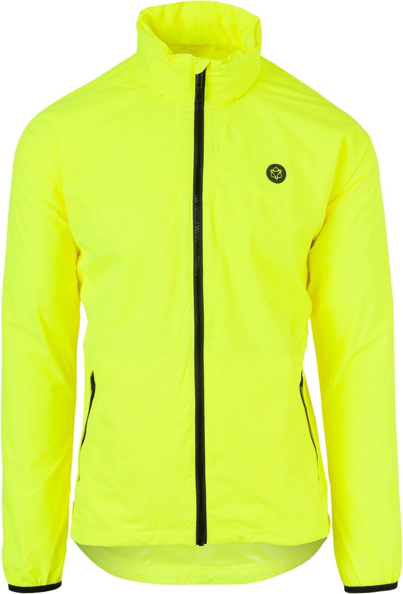 Agu rain jacket essential women fluo yellow Geel