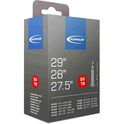Schwalbe SV19 (29x1.50-2.35) 10430343V Zwart