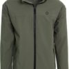 Agu go rain jacket essential army green Groen