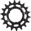 Kmc tandwiel achter shimano 19t cro-mo staal Zwart