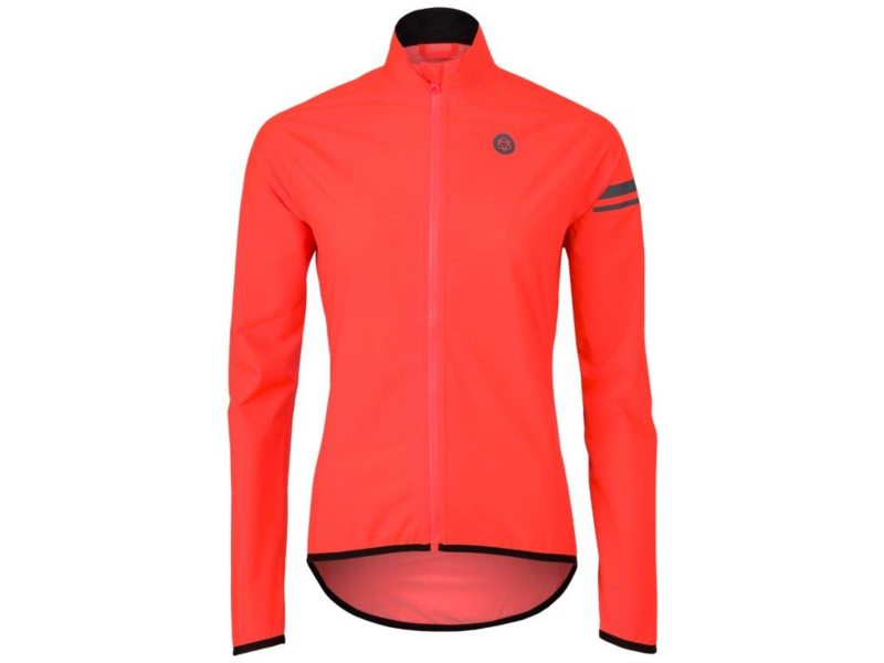 Agu rain jacket essential women safety red Rood