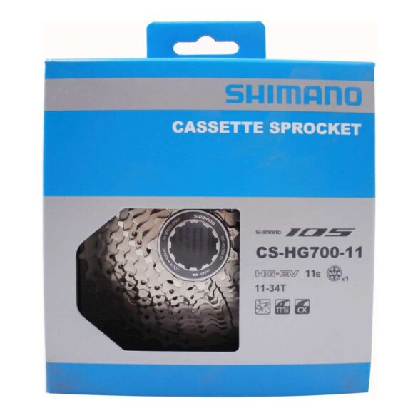 Shimano Cassette 105 CS-R7000 Zilver