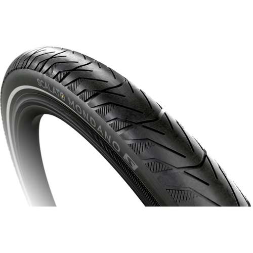 Scalato bub mondano 28x2.15 draad b/b refl Zwart