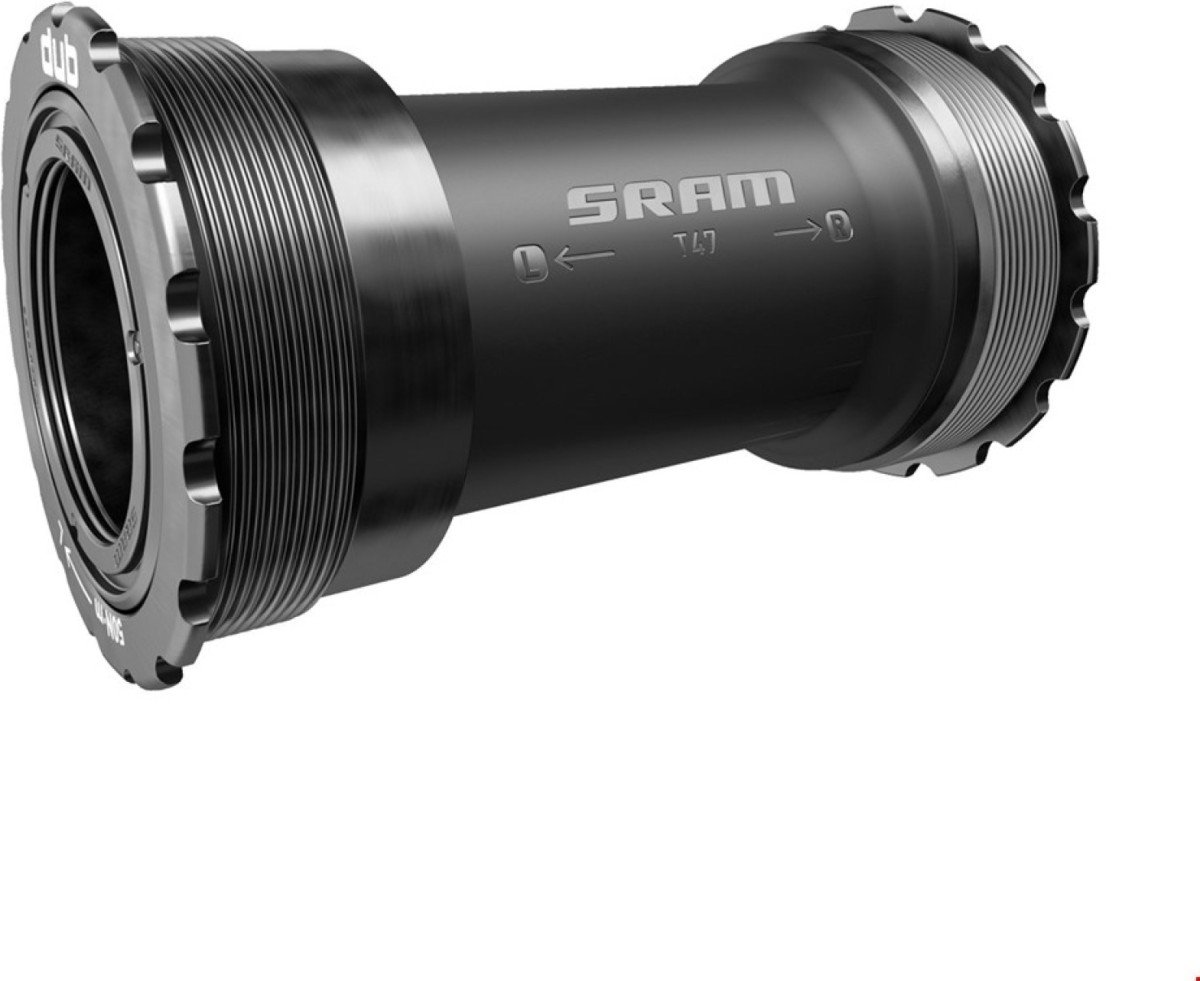 Sram trapas lager dub t47 (road) 85,5 Zwart