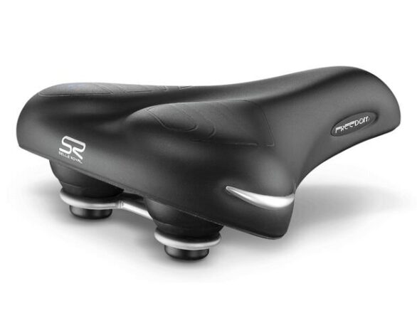 Selle Royal zadel premium freedom gel strengtex mo Zwart