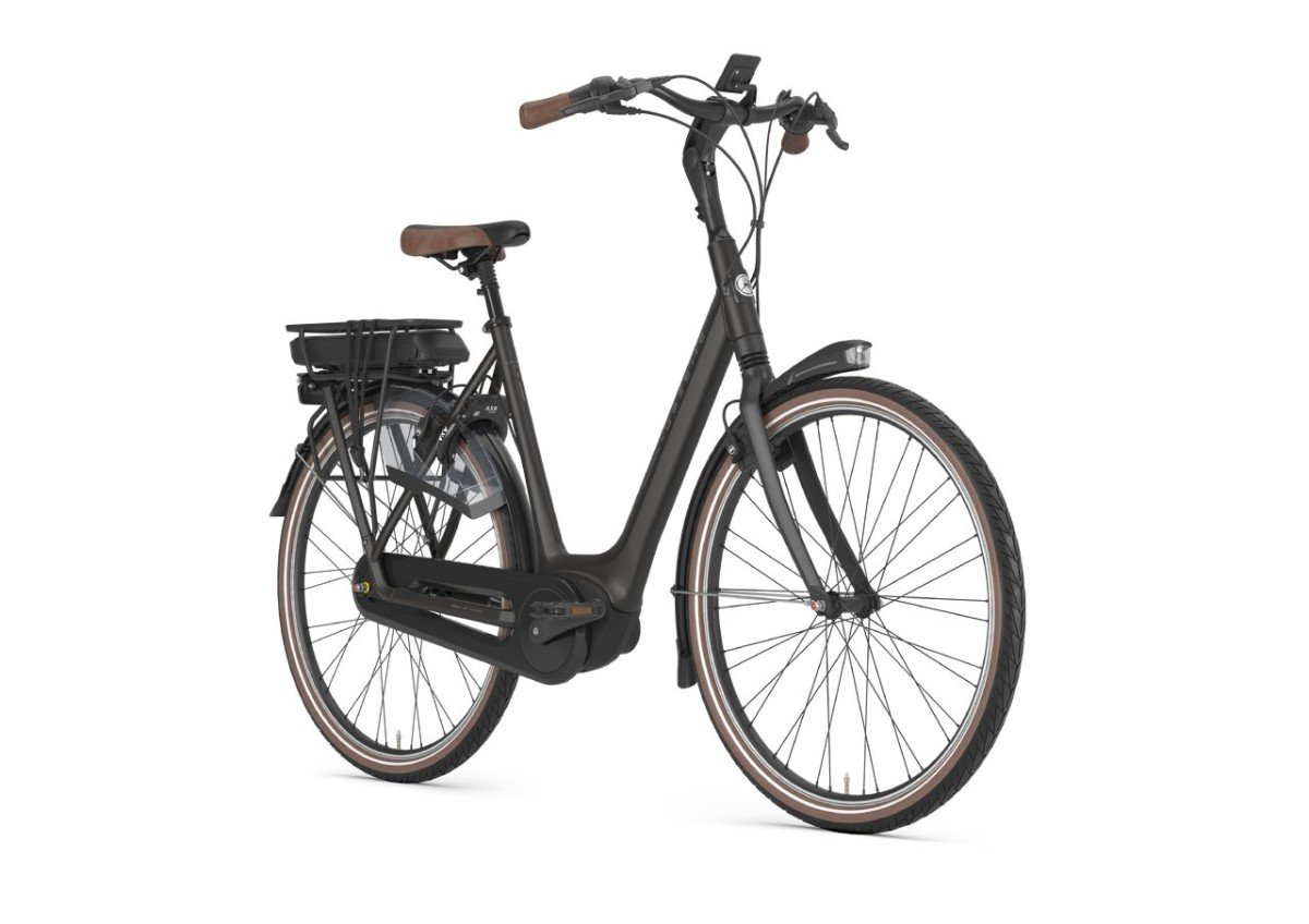 Gazelle Orange C8 HMB 500w Black Mat Dames 2026