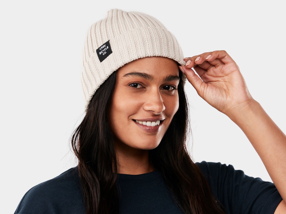 Trek Hoofdbedekking Label Fisherman muts One Size CREAM