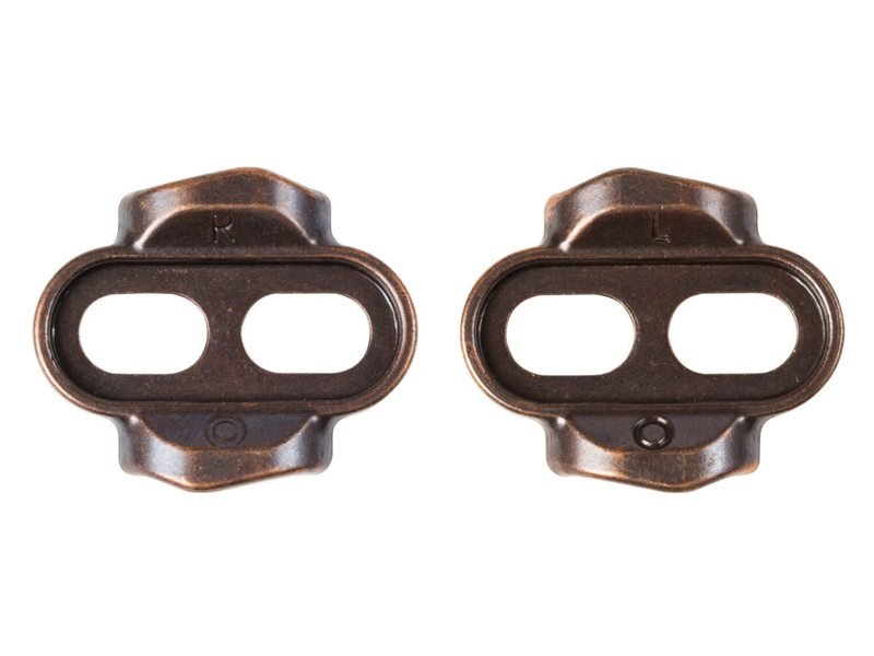Crankbrothers schoenplaatje easy 0 graden Goud