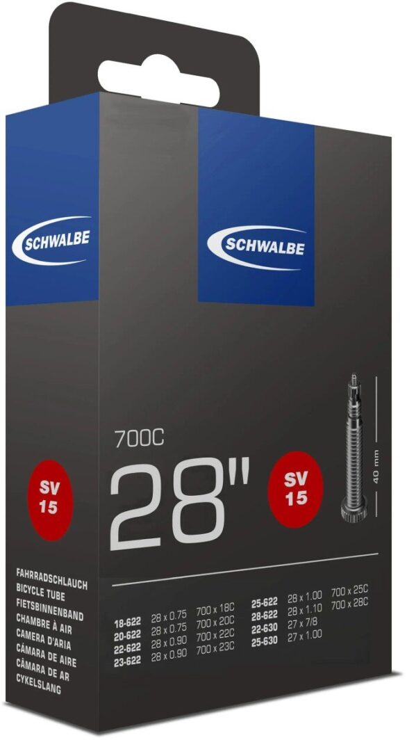 Schwalbe SV15 (28x0.90-1.10) 10427343 Zwart