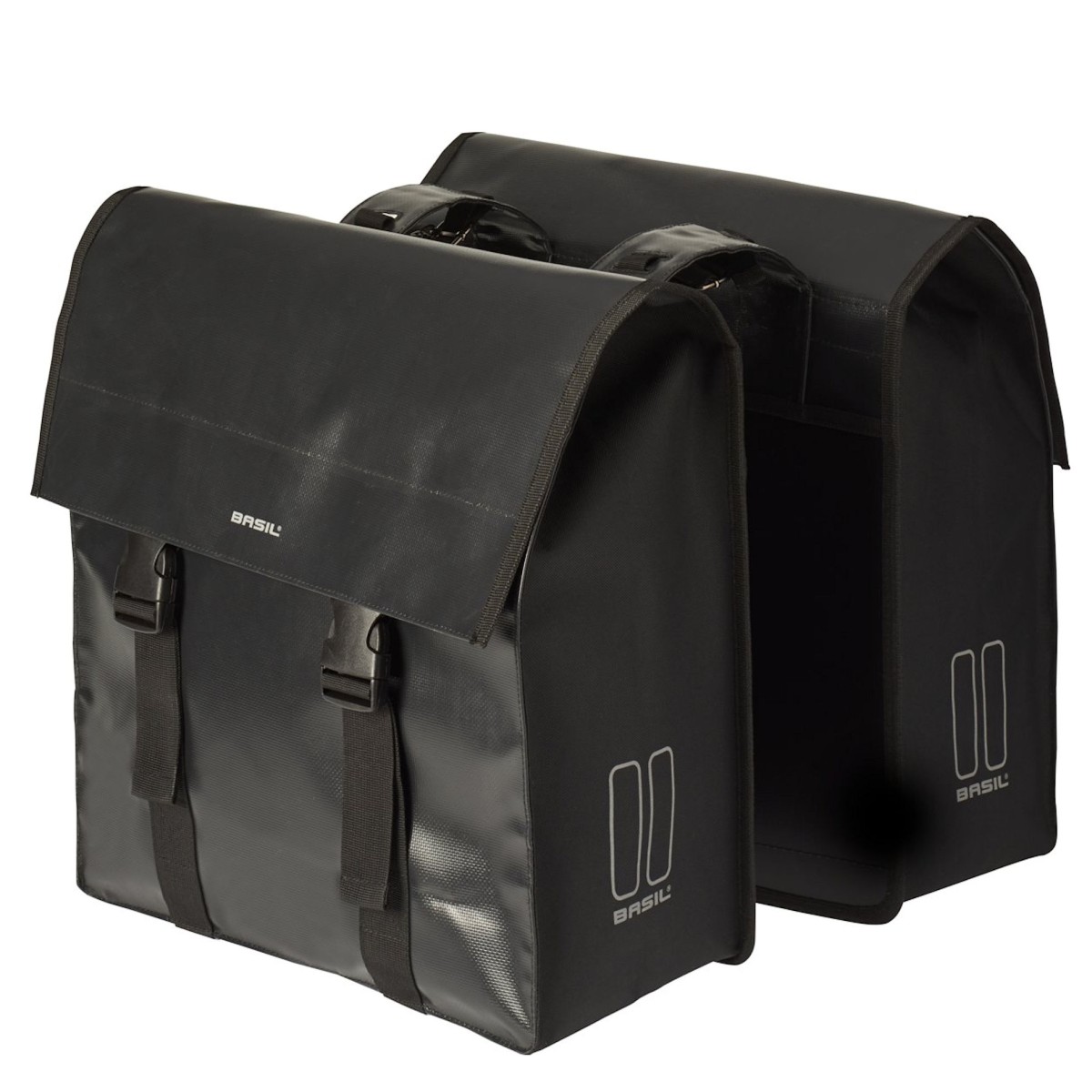 Basil TAS BAS DUBBEL URBAN LOAD UB 48-53L ZWART