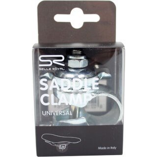 Selle Royal zadelstrop rond 5-delig heavy duty zil Zilver
