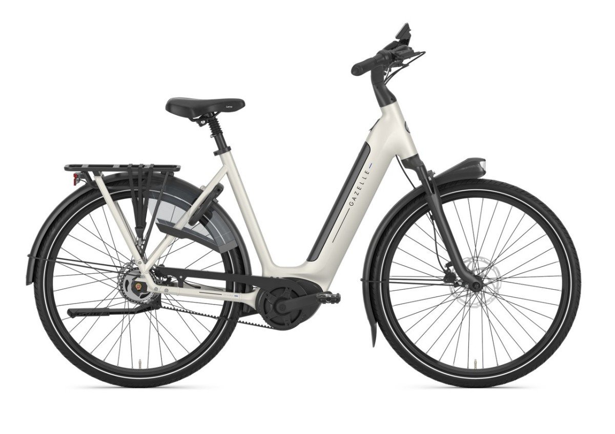 Gazelle Grenoble C5 540w Ivory White Mat Dames 2025