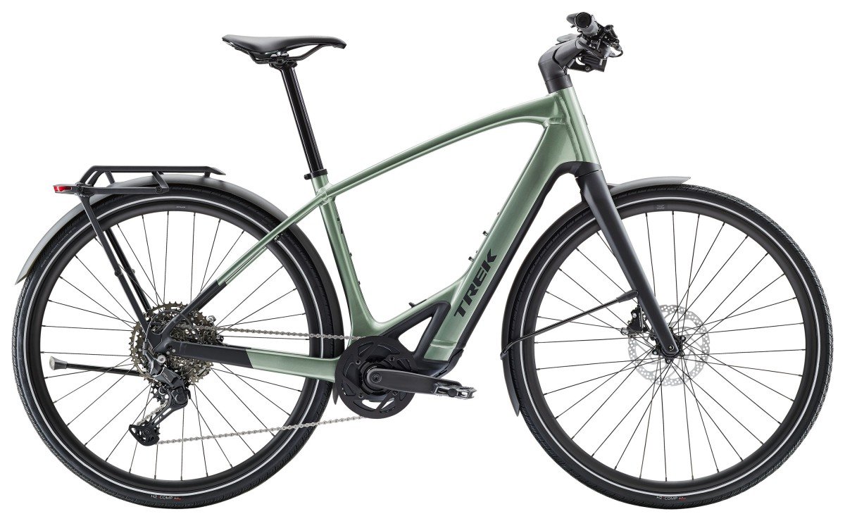 Trek FX+ 7 DEMO + range extender LICHEN GREEN GLOSS 2025
