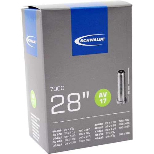 Schwalbe AV17 (28x1 5/8x1 3/8) 10429340 Zwart