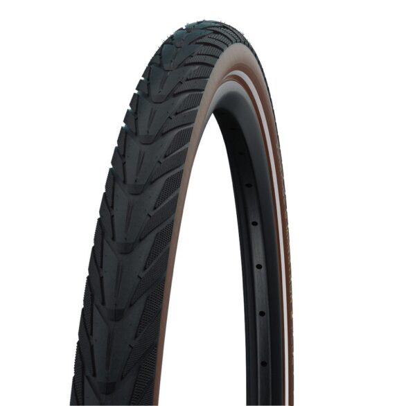 Schwalbe buitenband energizer plus tour 28x1.75 47 Zwart