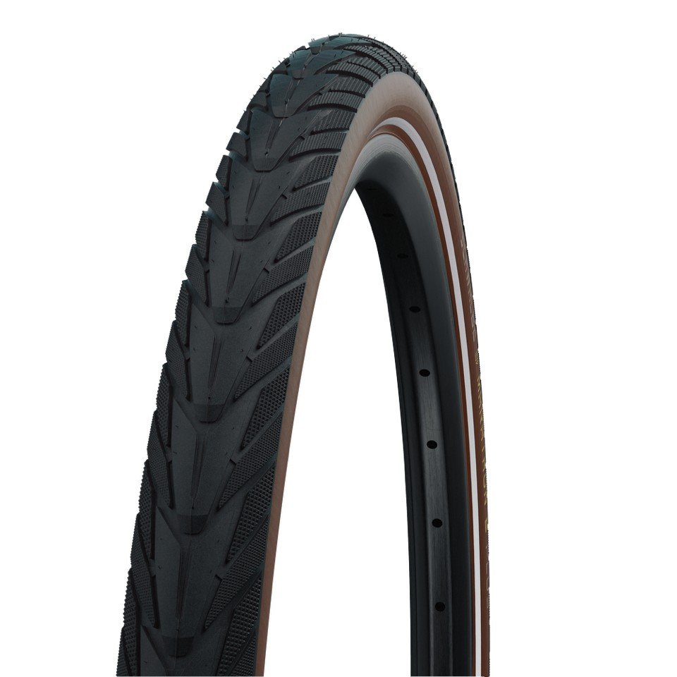 Schwalbe buitenband energizer plus tour 28x1.75 47 Zwart
