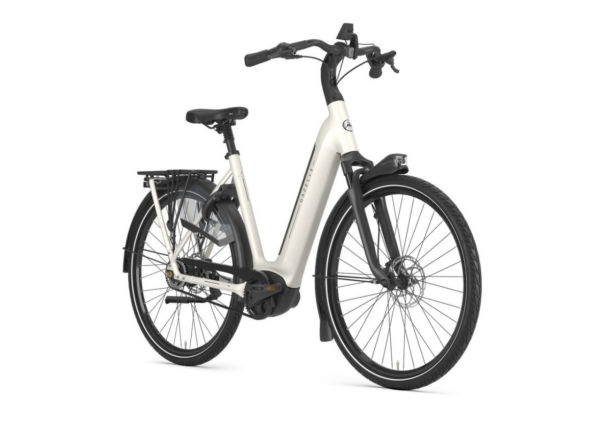 Gazelle Grenoble C5 540w Ivory White Mat Dames 2025