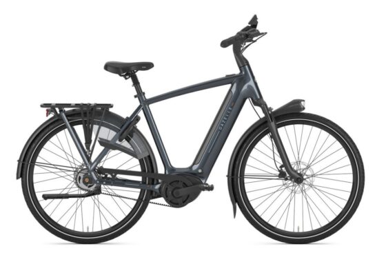 Gazelle Grenoble C5 600w Anthracite Grey Glans Heren 2025