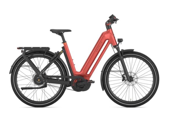 Gazelle Eclipse C380 HMB 750WH Metallic Orange Mat Dames 2026