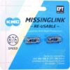 Kmc kettingschakel missinglink 7/8r ept 7,3 Zilver