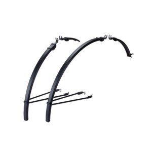 BBB BFD-22 Spatbord Set Road SlimGuard Inch Zwart