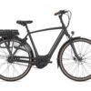 Gazelle Orange C8+ 500w Black Mat Heren 2026