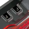 Axa led lamp achterlicht riff auto batterij Rood