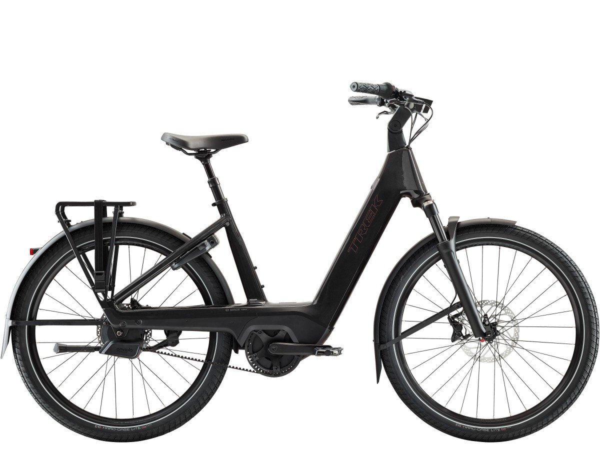 Trek Charter+ 5 Auto 600 Wh Lowstep DARK WEB Dames 2026