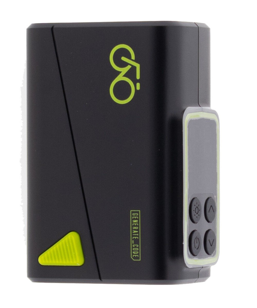 Mirage elektrische fietspomp max 10 bar usb oplaad Zwart