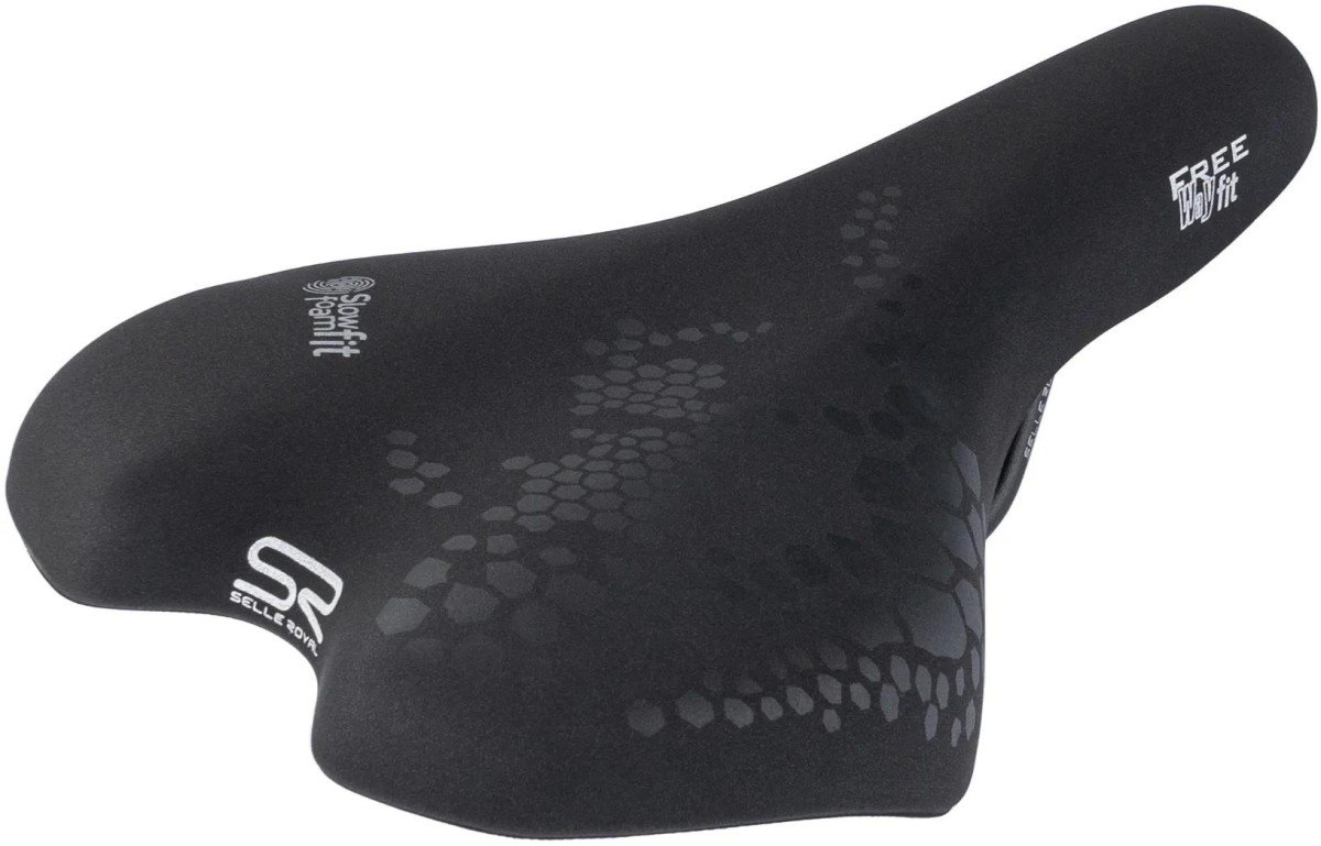 Selle Royal zadel classic freeway fit athletic uni Zwart