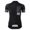 Agu shirt km six6 solid merino dms Zwart