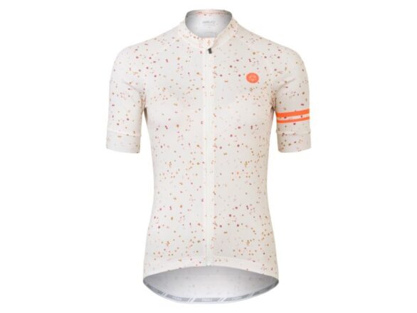 Agu shirt km mini flower dm cream Wit