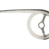 Hesling kettingkast cambio 46t/transparant Zwart
