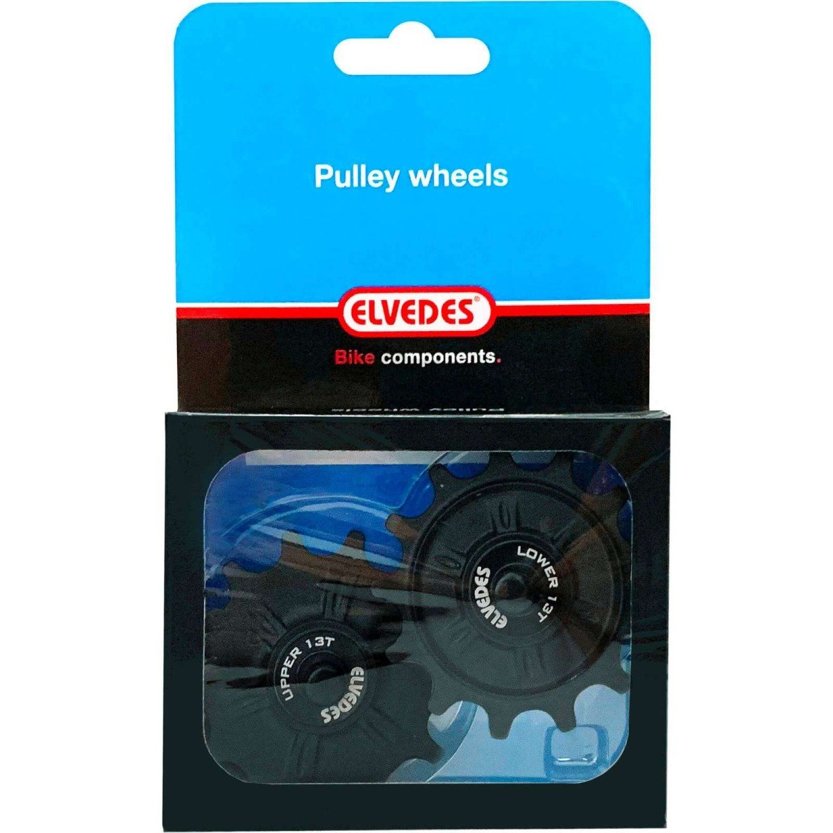 Elvedes DERAD WIELSET ELV 2X13T ZW Zwart