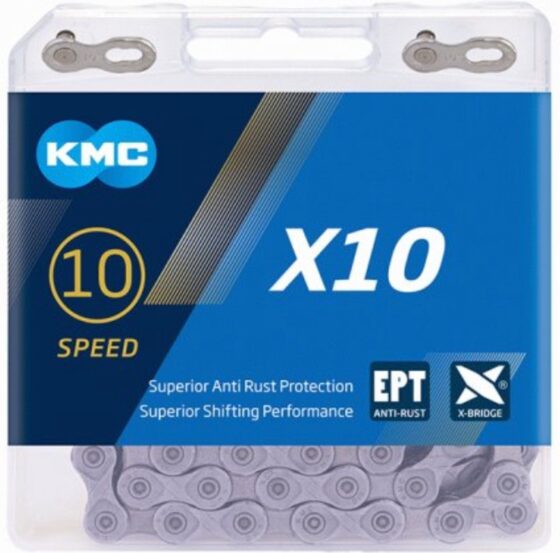 Kmc ketting 10-speed x10 ept links Zilver