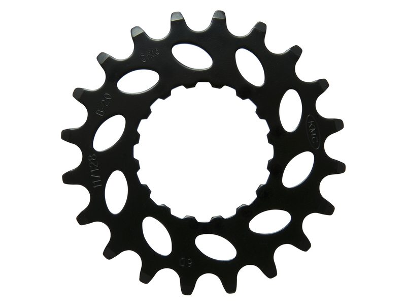 Kmc tandwiel voor bosch 19t cro-mo staal 1/8 Zwart