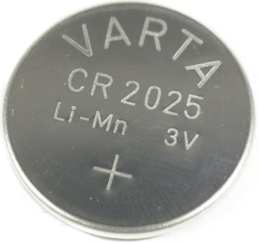Varta batterij cr lithium knoopcel blister (1) Blauw